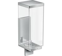 hansgrohe AXOR UNIVERSAL Distributeur de savon rectangulaire, quantité de remplissage 600ml, 42610000, Couleur: chrome