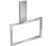 Hansgrohe Anneau porte-serviettes AXOR UNIVERSAL 42623000 rectangulaire pivotant métal chromé