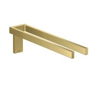 hansgrohe Axor porte-serviettes 42622950 380mm, à deux bras, fixe, laiton brossé