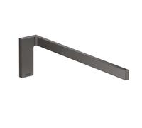Hansgrohe Porte-serviettes mural Axor Universal Rectangulaire 42626340 380 mm fixe Chrome noir brossé