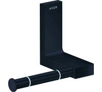hansgrohe AXOR UNIVERSAL Rectangular support papier toilette, métal, seul, 42656670, Couleur: noir mat