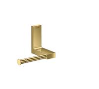 hansgrohe AXOR UNIVERSAL Rectangular support papier toilette, métal, seul, 42656990, Couleur: Optique en or poli