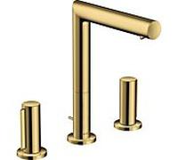 hansgrohe Axor Uno 3 trous mitigeur lavabo 45133990 projection 183mm, avec poignées zéro, tirette garniture de vidange , optique or poli