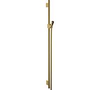 hansgrohe Axor Uno barre de douche 27989990 900mm, avec flexible de douche 1600mm, optique or poli