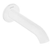 hansgrohe Axor Uno bec de baignoire 38411700 projection 178mm, courbé, avec rosace, montage mural, blanc mat