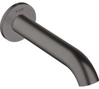 hansgrohe AXOR Uno bec de baignoire, coudé, saillie 178mm, 38411340, Couleur: Chrome noir brossé