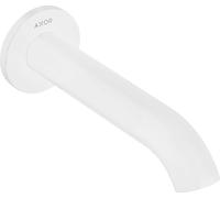 hansgrohe AXOR Uno bec de baignoire, coudé, saillie 178mm, 38411700, Couleur: Blanc mat