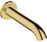 hansgrohe AXOR Uno bec de baignoire, coudé, saillie 178mm, 38411990, Couleur: Optique en or poli