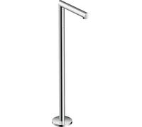 Hansgrohe AXOR Uno bec de baignoire, posé au sol, droit, saillie 226mm, Coloris: Acier inoxydable Optic