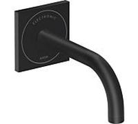 hansgrohe Axor Uno électronique mitigeur lavabo 38119670 UP, avec bec 165mm, pour montage mural, noir mat
