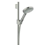 hansgrohe AXOR Uno² ensemble de douche avec douchette à main Raindance Select S 120 3jet, 27987800, Couleur: Acier inoxydable Optic