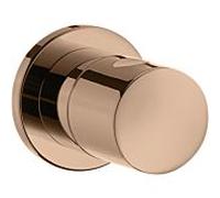 hansgrohe Axor Uno set de finition 38976300 robinet d'arrêt encastré, or rouge poli