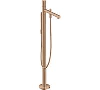 hansgrohe AXOR Uno Mitigeur bain douche AXOR Uno, posé au sol, Zerogriff, saillie 244mm, 45416310, Couleur: Or rouge brossé
