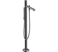 hansgrohe AXOR Uno Mitigeur bain douche AXOR Uno, posé au sol, Zerogriff, saillie 244mm, 45416330, Couleur: Chrome noir poli