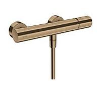hansgrohe Axor Uno mitigeur de douche 45600140 apparent, avec poignée zéro, bronze brossé