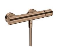 hansgrohe Axor Uno mitigeur de douche 45600310 apparent, avec poignée zéro, or rouge brossé