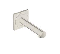 hansgrohe AXOR Uno mitigeur de lavabo électronique encastré, montage mural 160, saillie 225mm, 45110800, Couleur: Acier inoxydable Optic