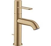 hansgrohe Axor Uno mitigeur lavabo 38023140 saillie 127mm, avec poignée en arc, tirette garniture de vidange , bronze brossé