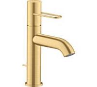 hansgrohe Axor Uno mitigeur lavabo 38023250 projection 127mm, avec poignée en arc, tirette garniture de vidange , optique or brossé