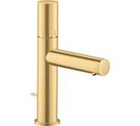hansgrohe Axor Uno mitigeur lavabo 45001250 projection 123mm, avec poignée zéro, tirette garniture de vidange , optique or brossé