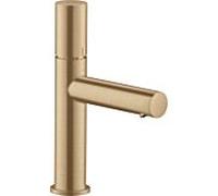 hansgrohe Axor Uno mitigeur lavabo 45002140 projection 123mm, avec poignée zéro, garniture de vidange déverrouillable, bronze brossé