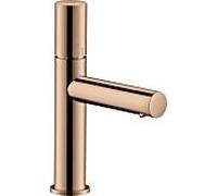 hansgrohe Axor Uno mitigeur lavabo 45002300 projection 123mm, avec poignée zéro, garniture de vidange déverrouillable, or rouge poli