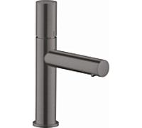 hansgrohe Axor Uno mitigeur lavabo 45002340 projection 123mm, avec poignée zéro, garniture de vidange déverrouillable, chrome noir brossé