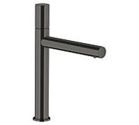 Hansgrohe AXOR Uno mitigeur monocommande de lavabo 200, Zerogriff, sans vidage, saillie 198mm, Coloris: Chrome noir brossÃ© - 45003340