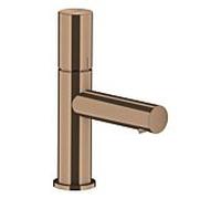 hansgrohe Axor Uno mitigeur lavabo 45005310 projection 108mm, avec poignée zéro, garniture de vidange déverrouillable, or rouge brossé