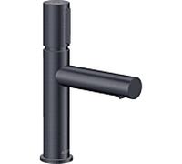 hansgrohe Axor Uno mitigeur lavabo 45012340 projection 123mm, garniture de vidange déverrouillable, chrome noir brossé