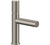 hansgrohe Axor Uno mitigeur lavabo 45012800 projection 123mm, garniture de vidange déverrouillable, aspect acier inoxydable