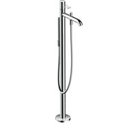 hansgrohe AXOR Uno Mitigeur monocommande de baignoire, posé au sol, poignée, saillie 259mm, 38442000, Couleur: chrome