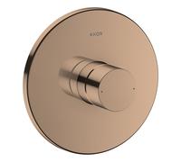 hansgrohe AXOR Uno Mitigeur monocommande de douche encastré, Zerogriff, 1 mitigeur monocommande, 45605300, Couleur: Rouge poli or