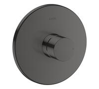 hansgrohe AXOR Uno Mitigeur monocommande de douche encastré, Zerogriff, 1 mitigeur monocommande, 45605340, Couleur: Chrome noir brossé