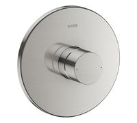 Hansgrohe Mitigeur de douche encastré Axor Uno 45605800 prêt à monter, poignée zéro, inox