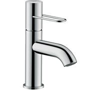 hansgrohe Axor Uno mitigeur lavabo 38021800 projection 111mm, avec poignée en arc, garniture de vidange déverrouillable, aspect acier inoxydable