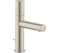 Hansgrohe Mitigeur lavabo Axor Uno 110 45001820 – Nickel brossé, poignée zéro, set de vidage