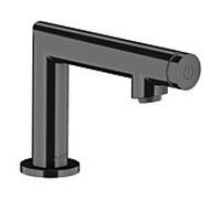 Hansgrohe AXOR Uno Select 80 Vanne d'arrÃªt Hansgrohe AXOR Uno Select 80, sans vidange Ã clapet, raccordement eau froide, saillie 109mm, Coloris: Chrome noir poli - 45130330