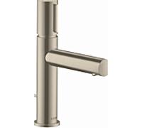 hansgrohe Axor Uno Select 110 mitigeur lavabo 45010820, nickel brossé, avec garniture de vidage