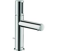 hansgrohe AXOR Uno Select Mitigeur de lavabo 110 avec vidage à tirette, saillie 123mm, 45010000, Couleur: chrome