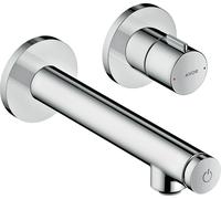 hansgrohe AXOR Uno Select Table de mixage encastrée, montage mural, saillie 158mm, 45112000, Couleur: chrome