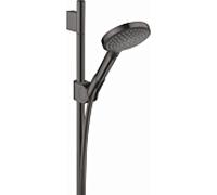 hansgrohe Axor Uno set de douche 27987340 900mm, avec douchette, 120mm, 3jet, chrome noir brossé