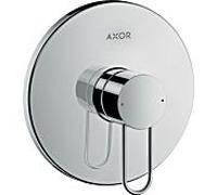 hansgrohe Axor Uno set de finition 38626140 mitigeur de douche à encastrer, avec poignée étrier, bronze brossé