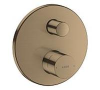 hansgrohe Axor Uno set de finition 45405140 mitigeur de bain à encastrer, avec poignée zéro, bronze brossé
