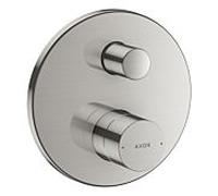 hansgrohe Axor Uno set prêt à monter 45405800 mitigeur bain à encastrer, avec poignée zéro, aspect inox