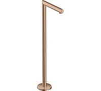 hansgrohe Axor Uno set de finition 45412310 bec de baignoire sur pied, droit, saillie 226 mm, or rouge brossé