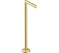 hansgrohe Axor Uno set de finition 45412950 bec de baignoire sur pied, droit, saillie 226 mm, laiton brossé