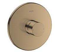 hansgrohe Axor Uno set de finition 45605140 mitigeur de douche à encastrer, avec poignée zéro, bronze brossé
