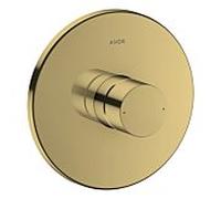 hansgrohe Axor Uno set de finition 45605990 mitigeur de douche à encastrer, avec poignée zéro, optique or poli