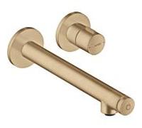 hansgrohe Axor Uno kit de finition 45113140 mitigeur lavabo encastré , avec saillie 221mm, bronze brossé